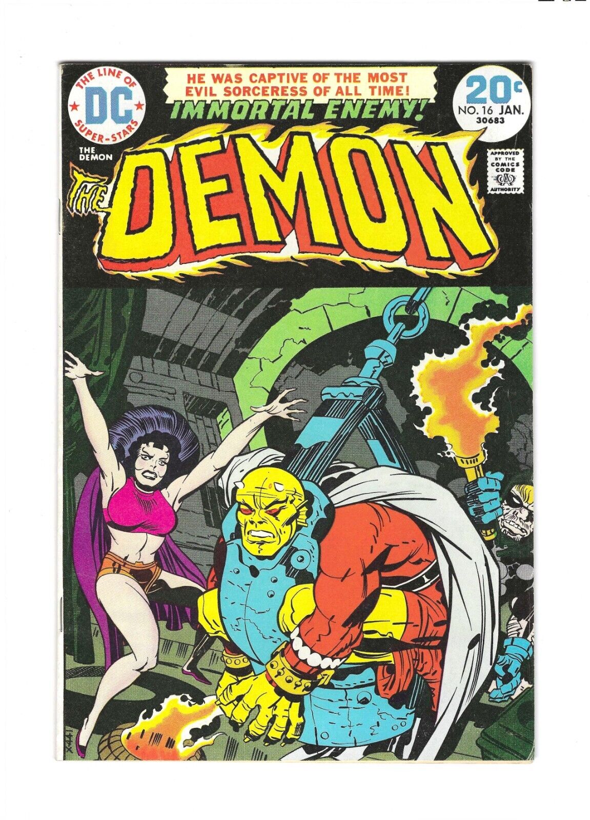 The Demon #16: Dry Cleaned: Pressed: Bagged: Boarded: FN-VF 7.0