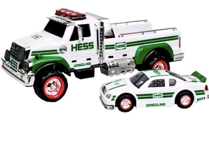 2011 Hess Toy Truck and Race Car Tested And Working