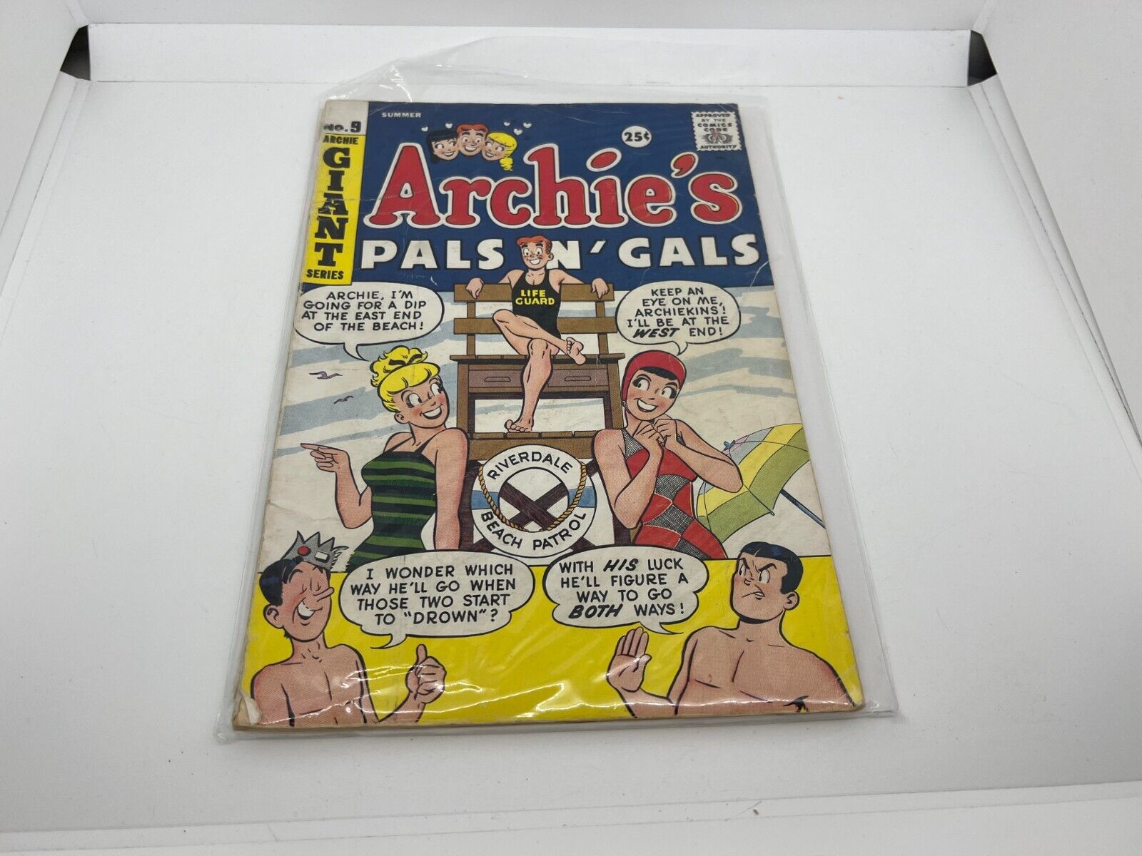 Archie Comics GIANT Series Archie's Pals N' Gals #9 1959 VTG Comic