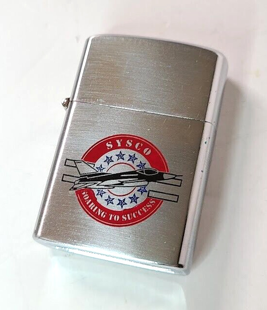 SYSCO Soaring to Success Military Cigarette Lighter USAF Barlow Fighter Jet