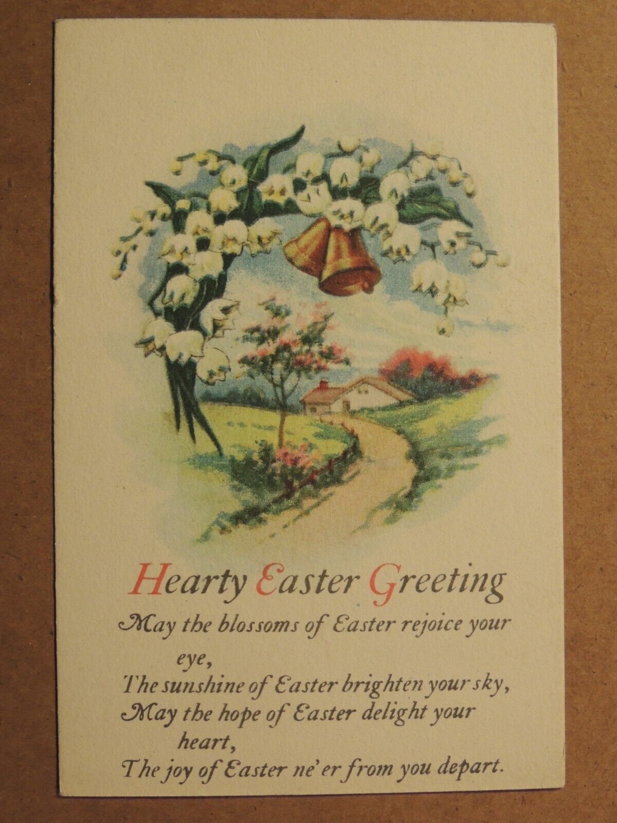 Vintage Easter Post Card, 13 Different Scenes of Chicks and Birds