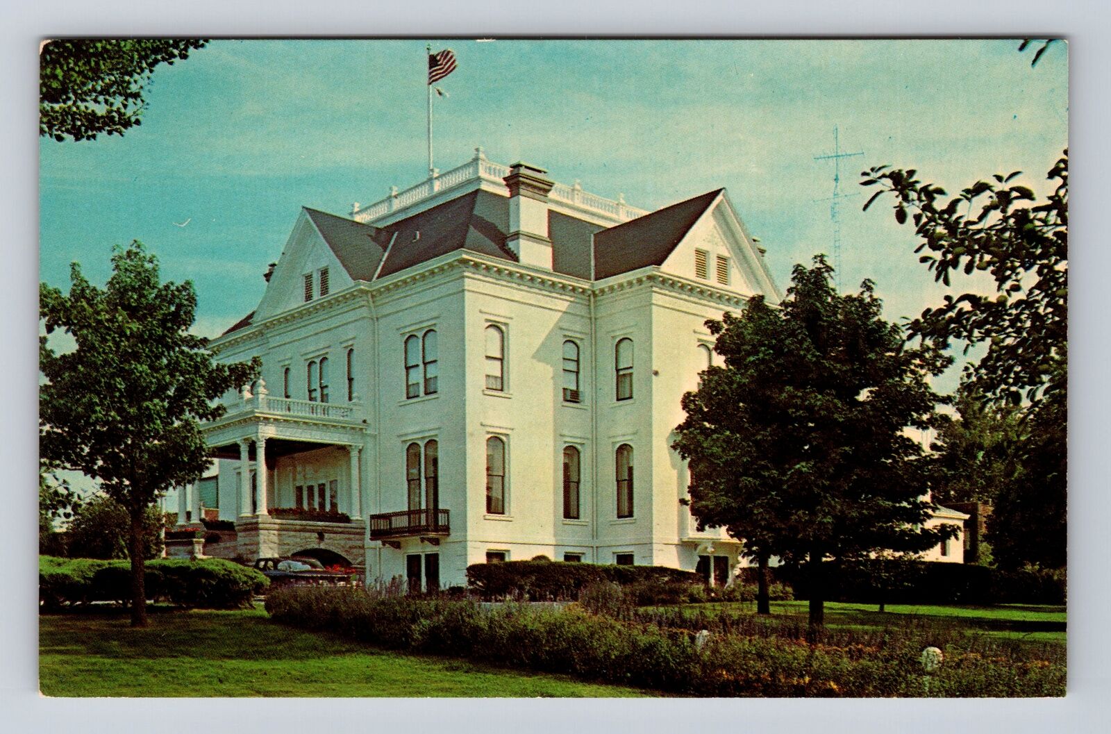 Springfield IL-Illinois, The Governor\'s Mansion, Antique, Vintage Postcard