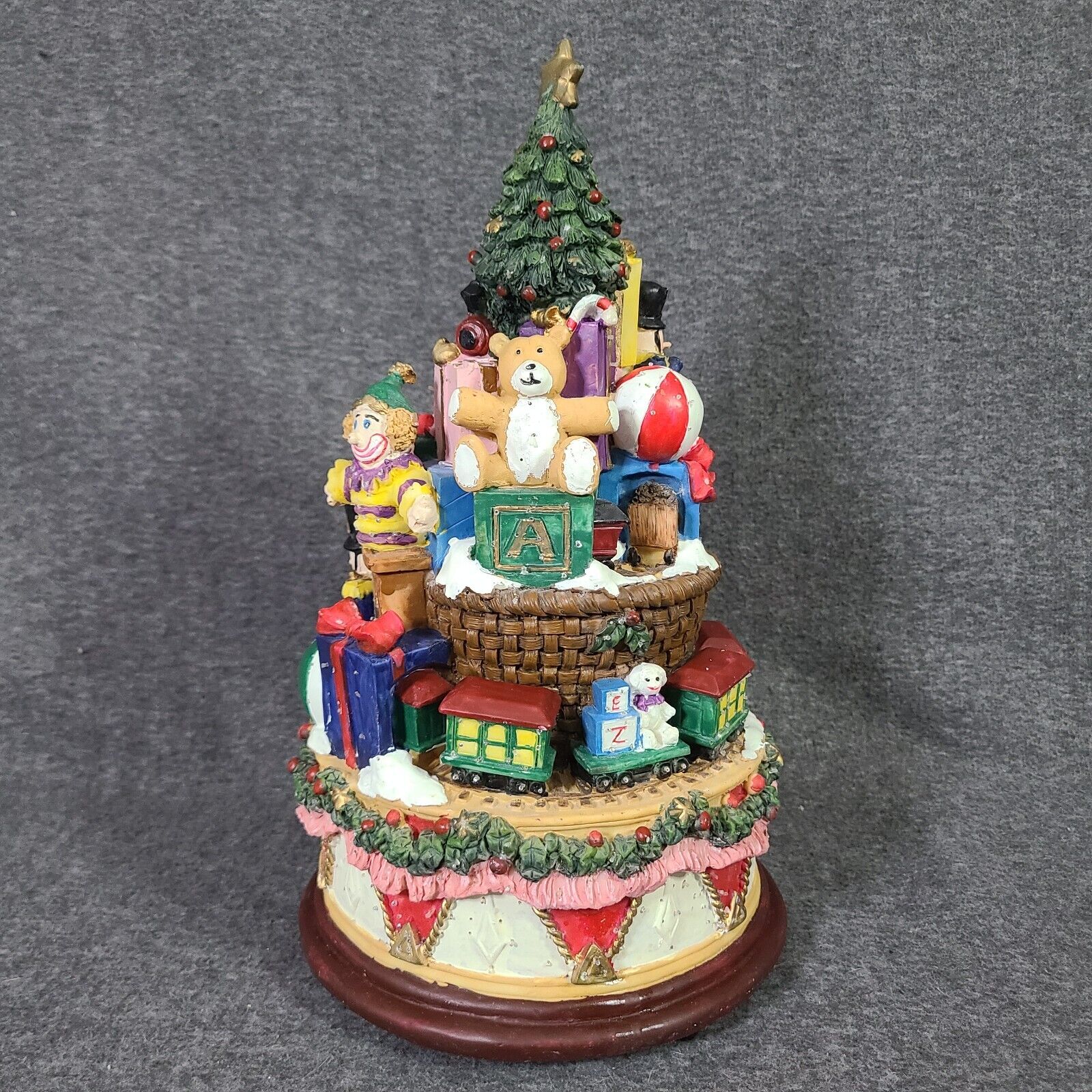 Puleo Fiber Optic Toy Christmas Holiday Resin Sculpture 0127010
