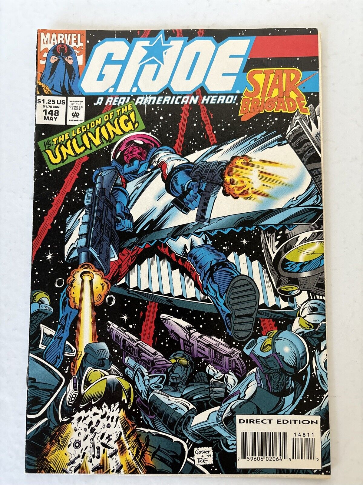 G.I. Joe: A Real American Hero #148 (Marvel, 1994) Star Brigade (GI JOE)