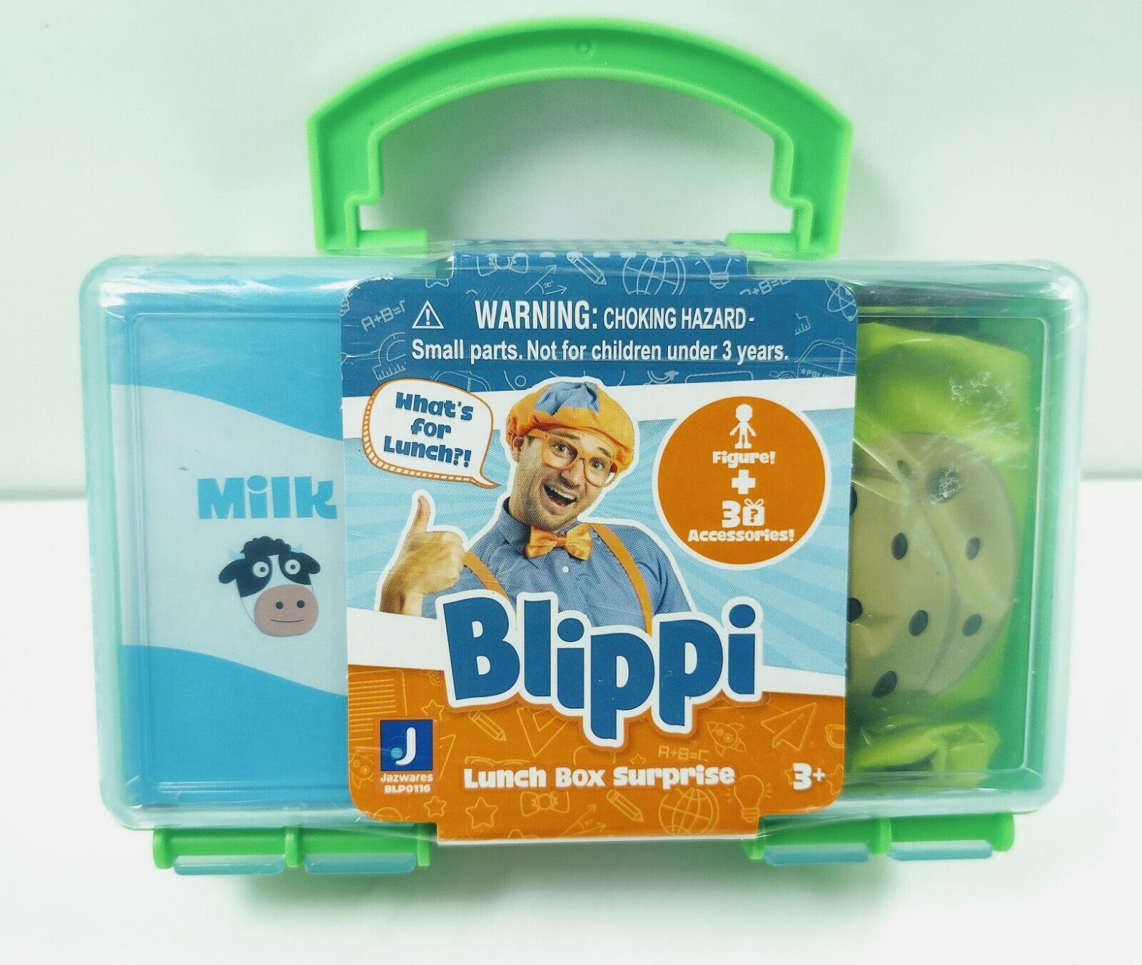 Blippi Lunch Box Surprise Pack- Green: Zookeeper
