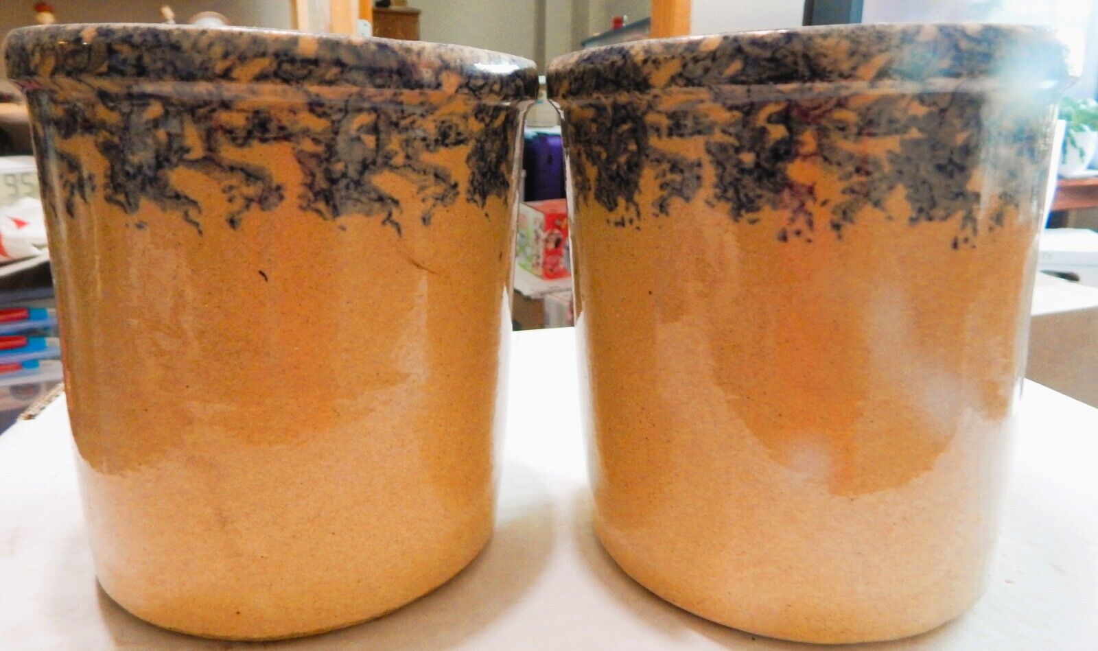 Pair of Jar Potteries for House or Office Use