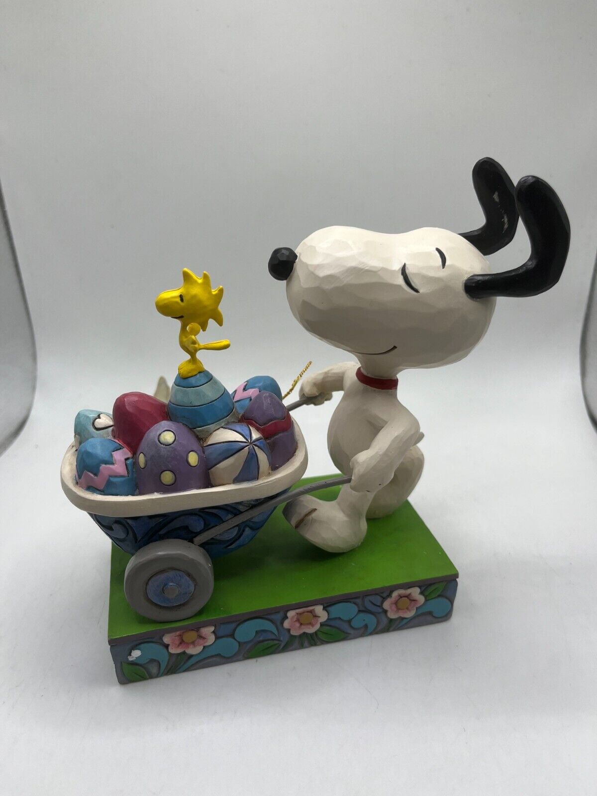Enesco Peanuts by Jim Shore Snoopy & Woodstock Easter Egg Extravaganza Figurine