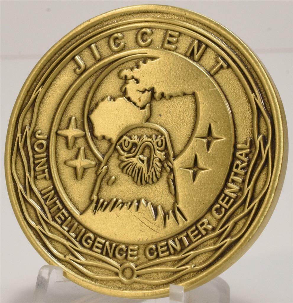 Joint Intelligence Center Central Command JICCENT Commander\'s Challenge Coin