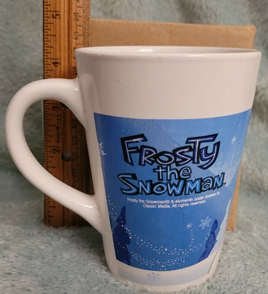 VINTAGE FROSTY THE SNOWMAN CERAMIC COFFEE TEA MUG