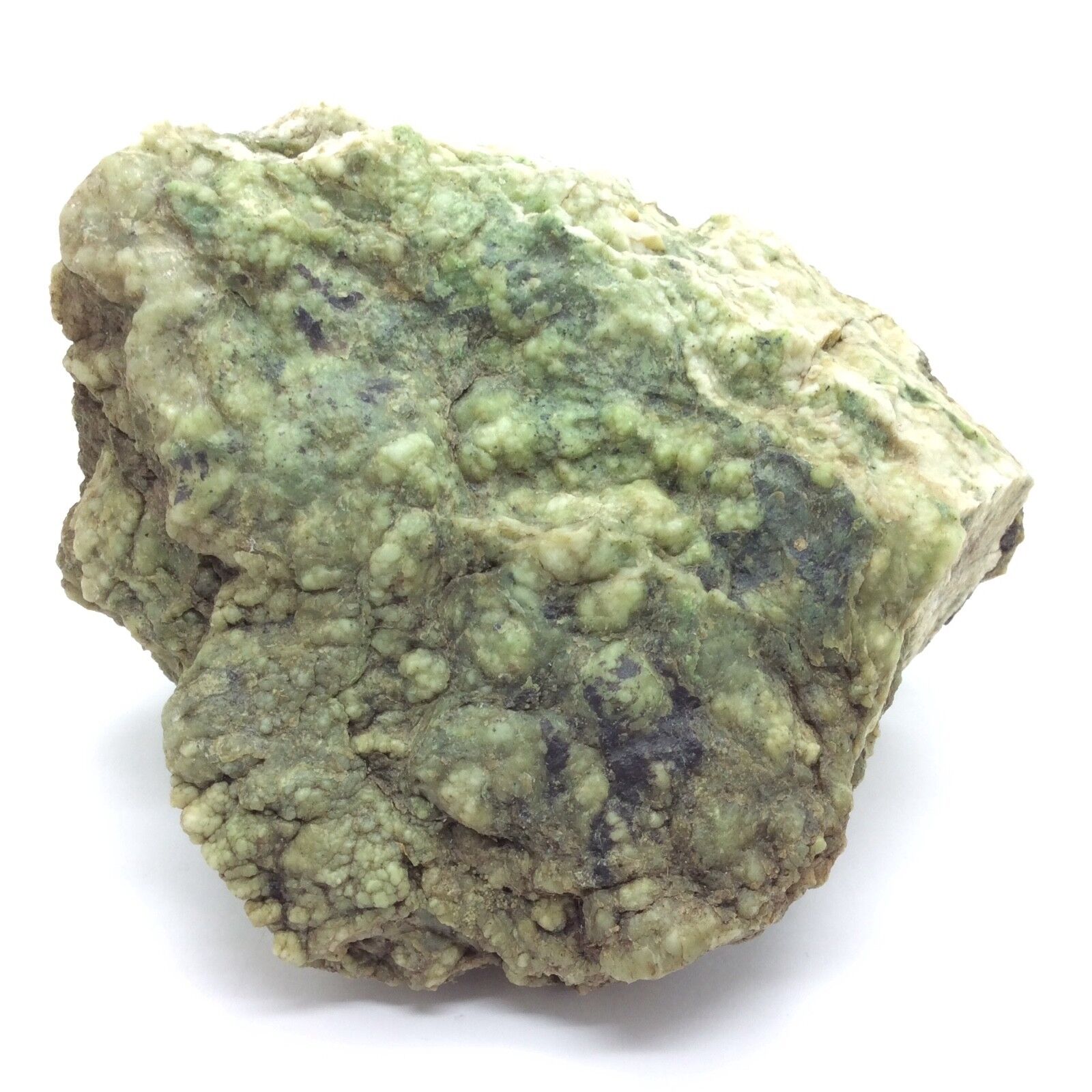 Trinity Alps Botryoidal Jade Stone Green Nephrite Bubble Gem Specimen CA #27