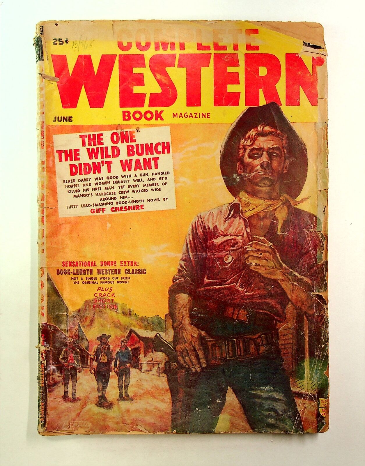 Complete Western Book Magazine Pulp Jun 1956 Vol. 21 #1 GD- 1.8