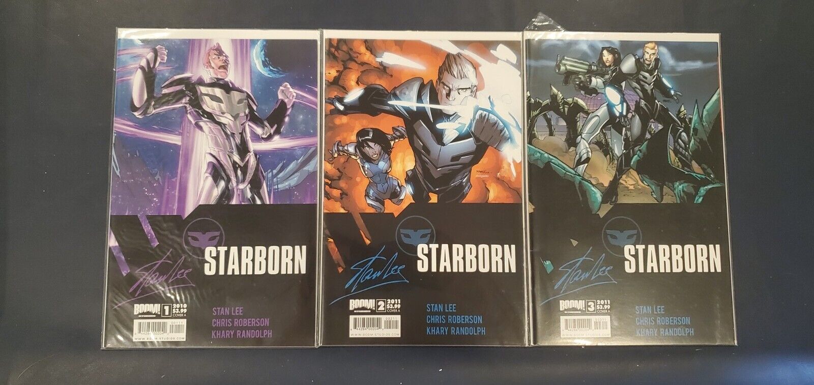 Starborn 1-3. Boom Comics. 2011. VF-NM.