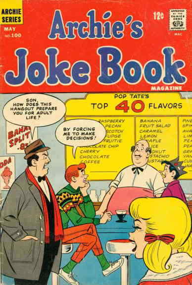 Archie's Jokebook Magazine #100 FN; Archie | May 1966 Pop's Cover - we combine s