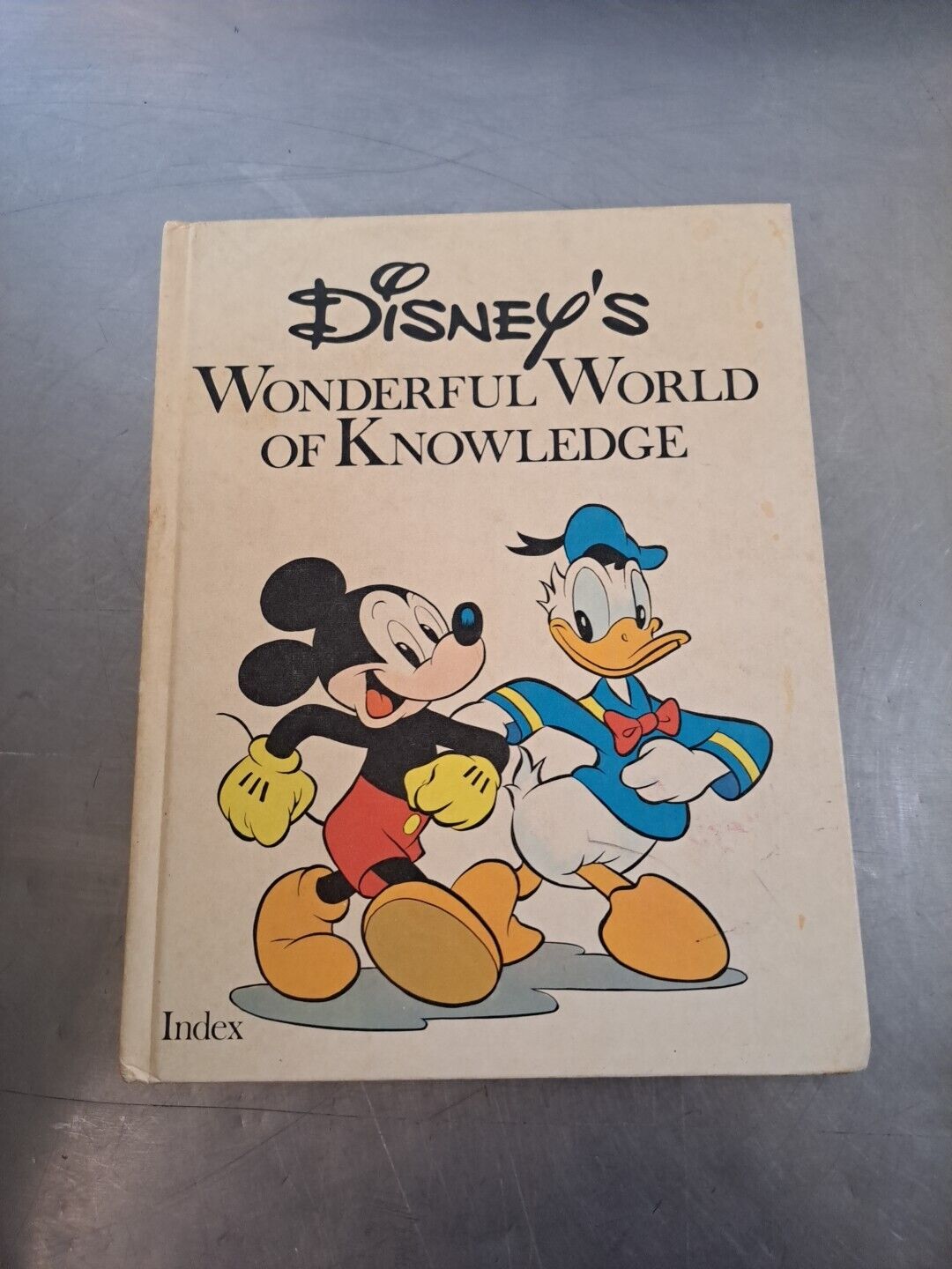 Disney's Wonderful World of Knowledge Encyclopedia  #20 Index Vintage 1970's
