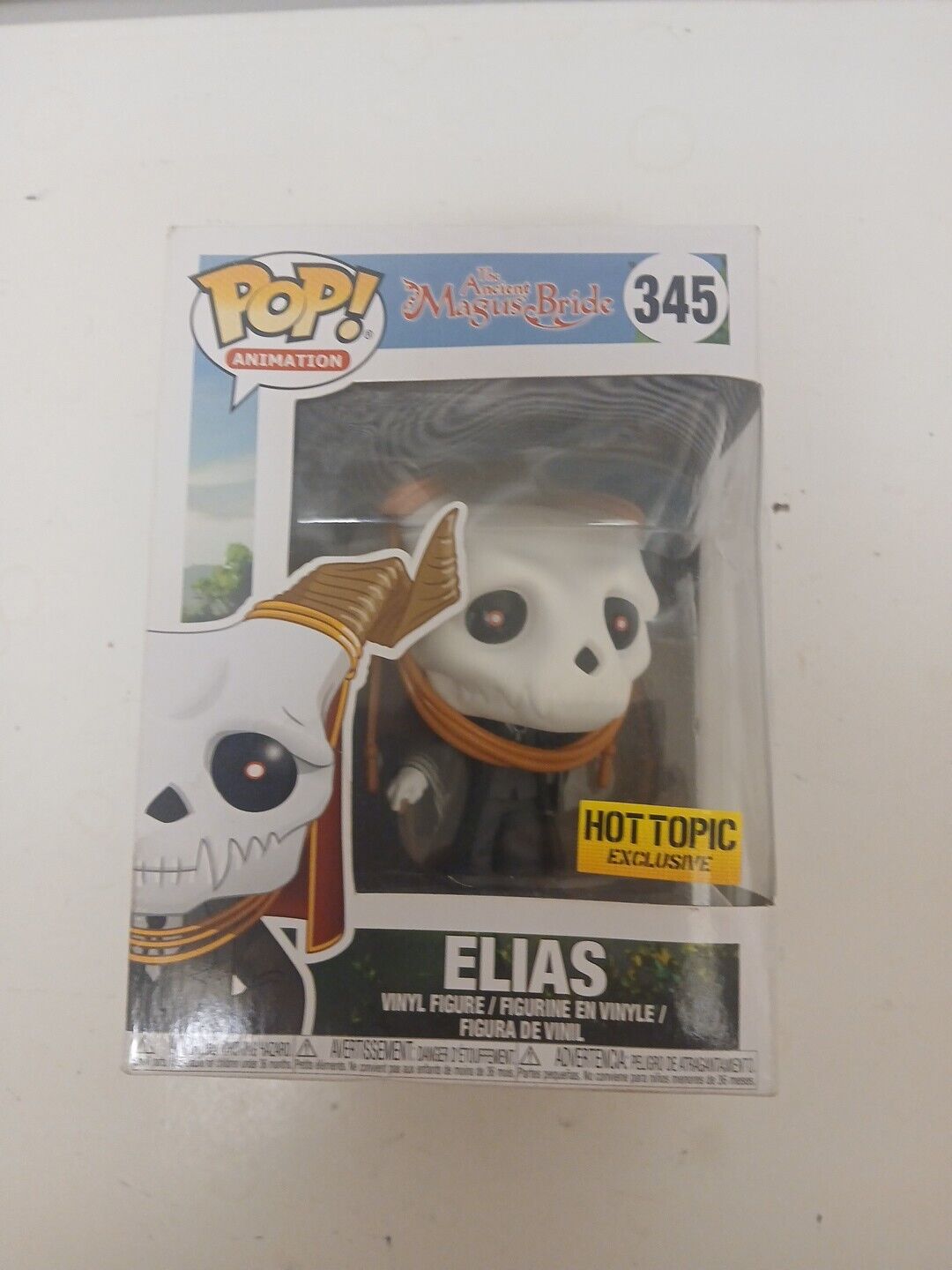 Elias The Ancient Magus Bride Funko Pop Animation #345 Hot Topic Exclusive