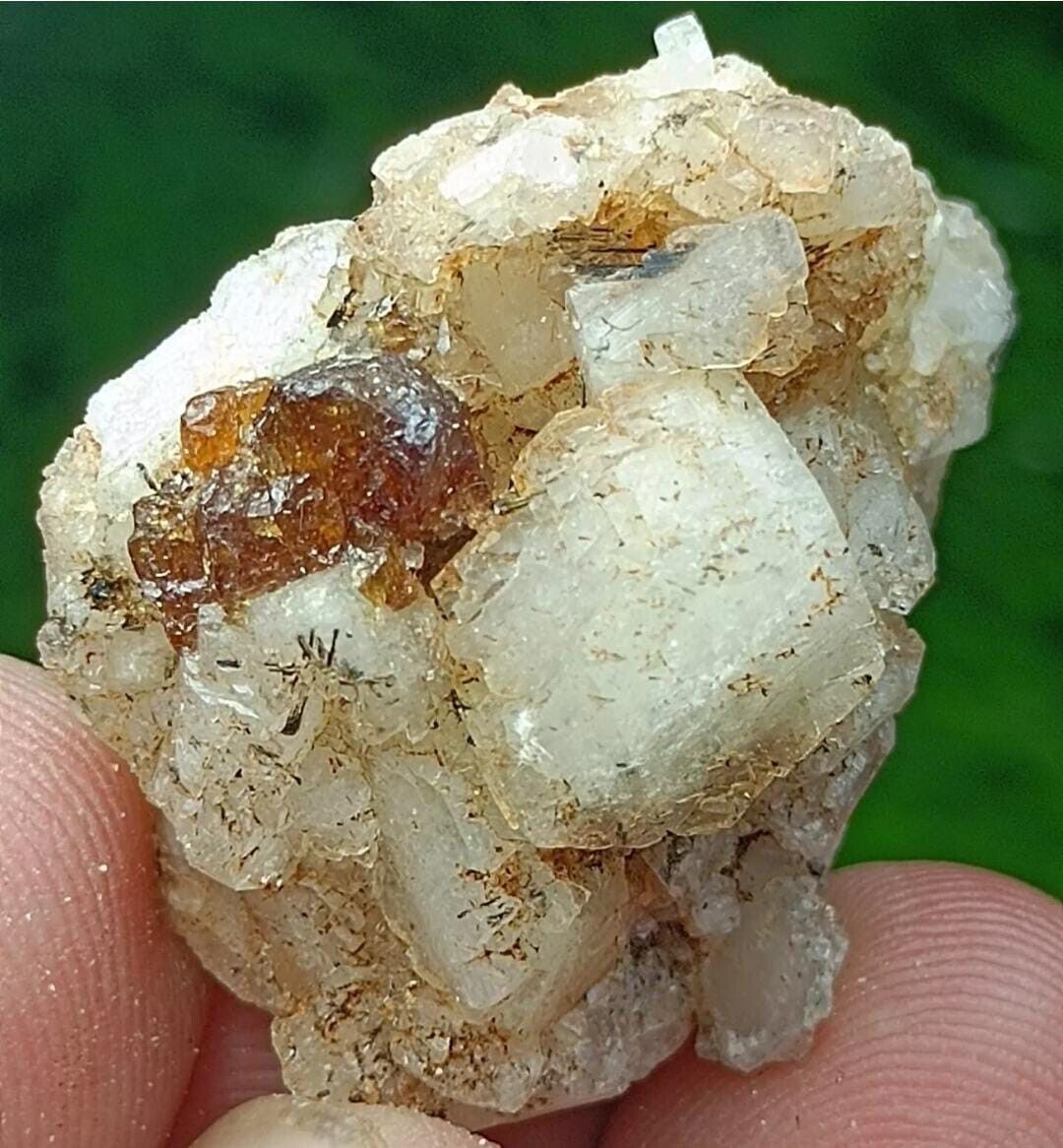 World Rare Mineral Bastnasite Rare Earth carbonate-fluoride mineral Crystal#