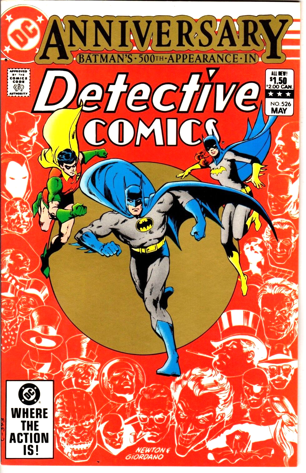 Detective Comics # 526 (NM 9.4) 1983. High Grade.