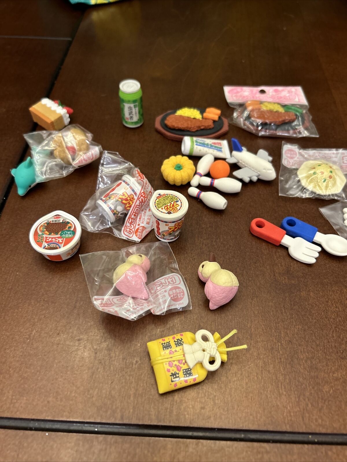 Iwako Japanese Novelty Puzzle Erasers Food Lot