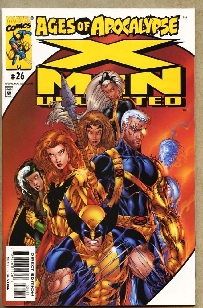 X-Men Unlimited #26-2000 vf 8.0 X Men Giant-Size Age of Apocalypse Make BOMake B