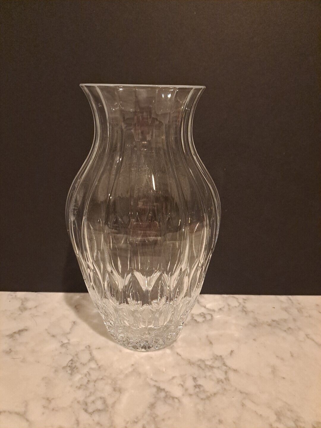 Vintage Waterford Crystal 10 Inch VASE HEAVY EXCELLENT CONDITION 