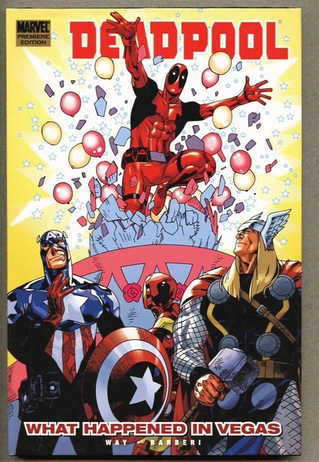 HC Deadpool Volume Five What Happened In Vegas Hardcover Way / Marvel 2013 Make 