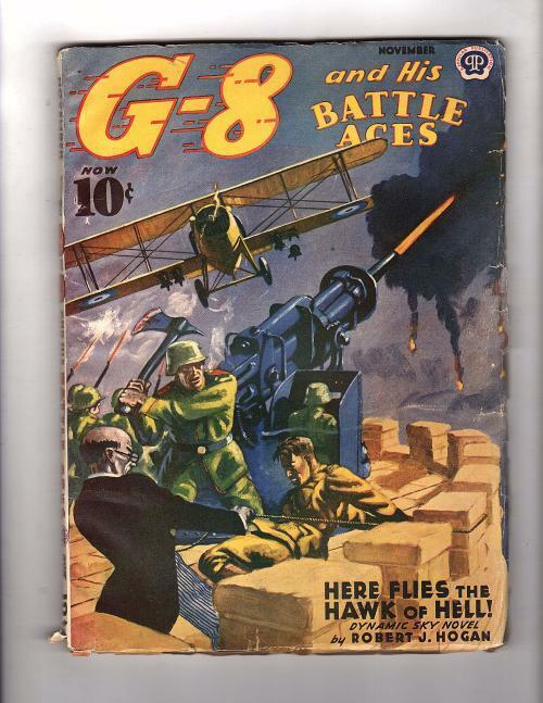 G 8 Battle Aces Nov 1940 Here Flies the Hawk of Hell