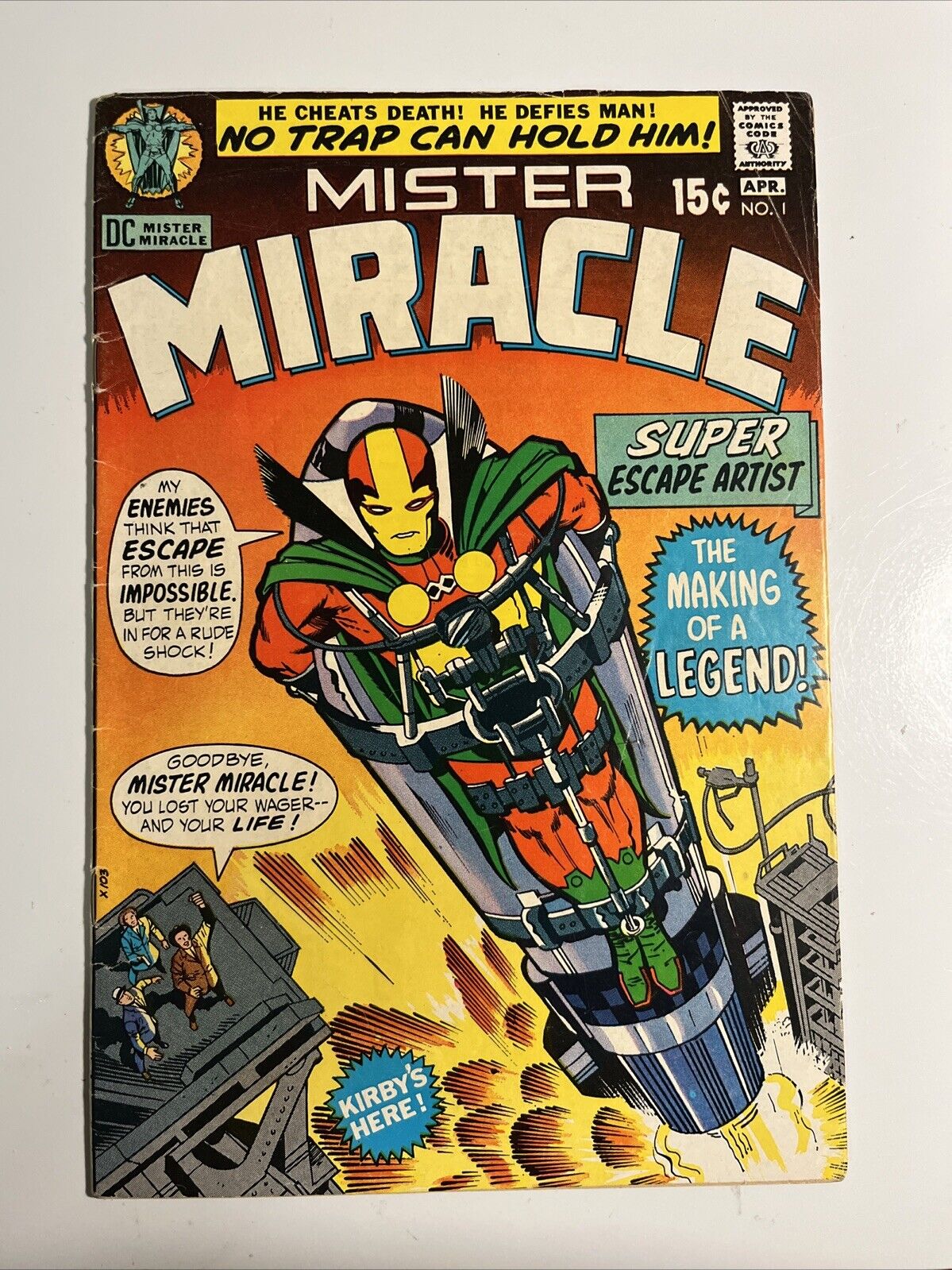 Mister Miracle #1 (DC Comics) 1st App Of Mister Miracle