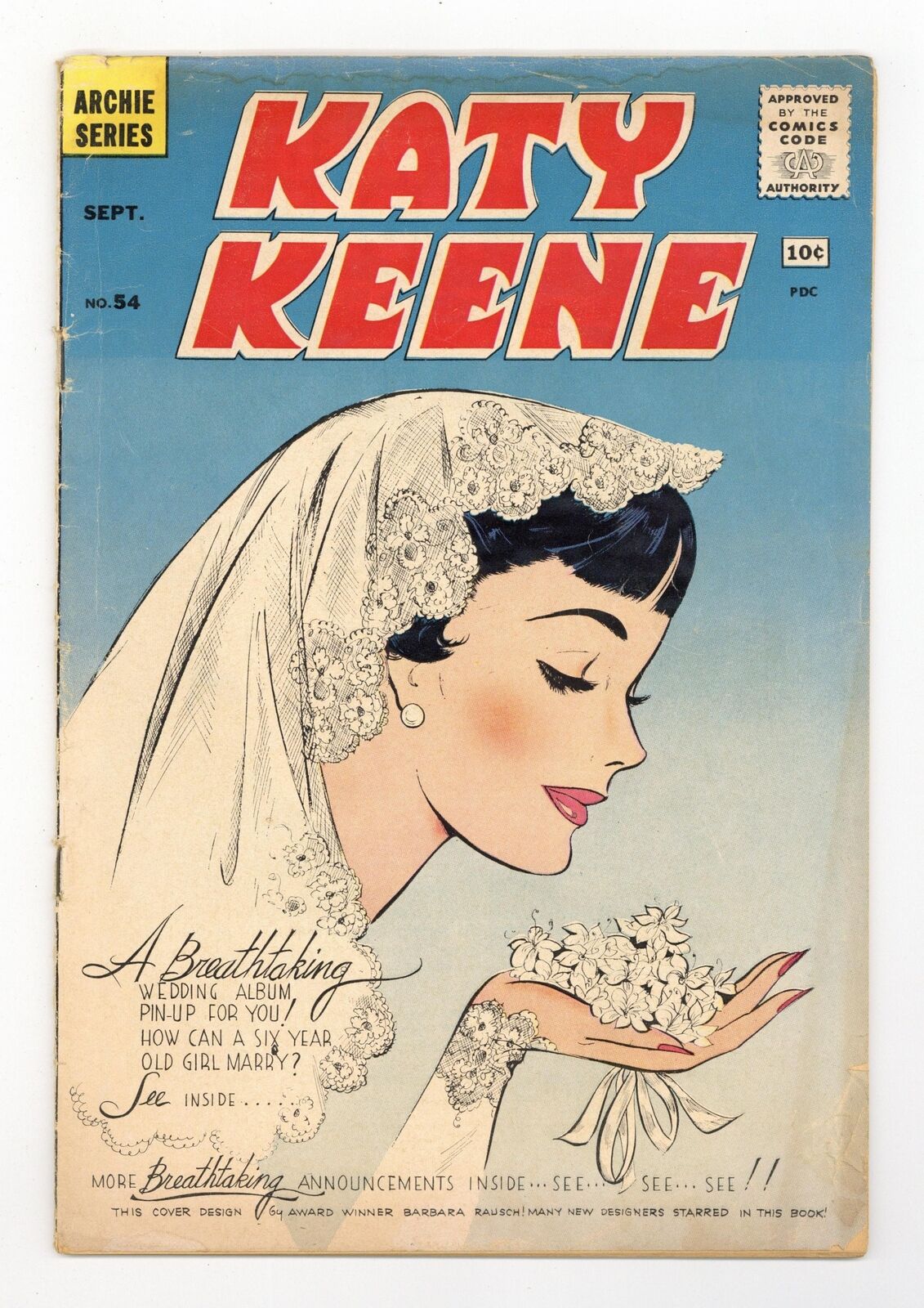 Katy Keene #54 GD+ 2.5 1960