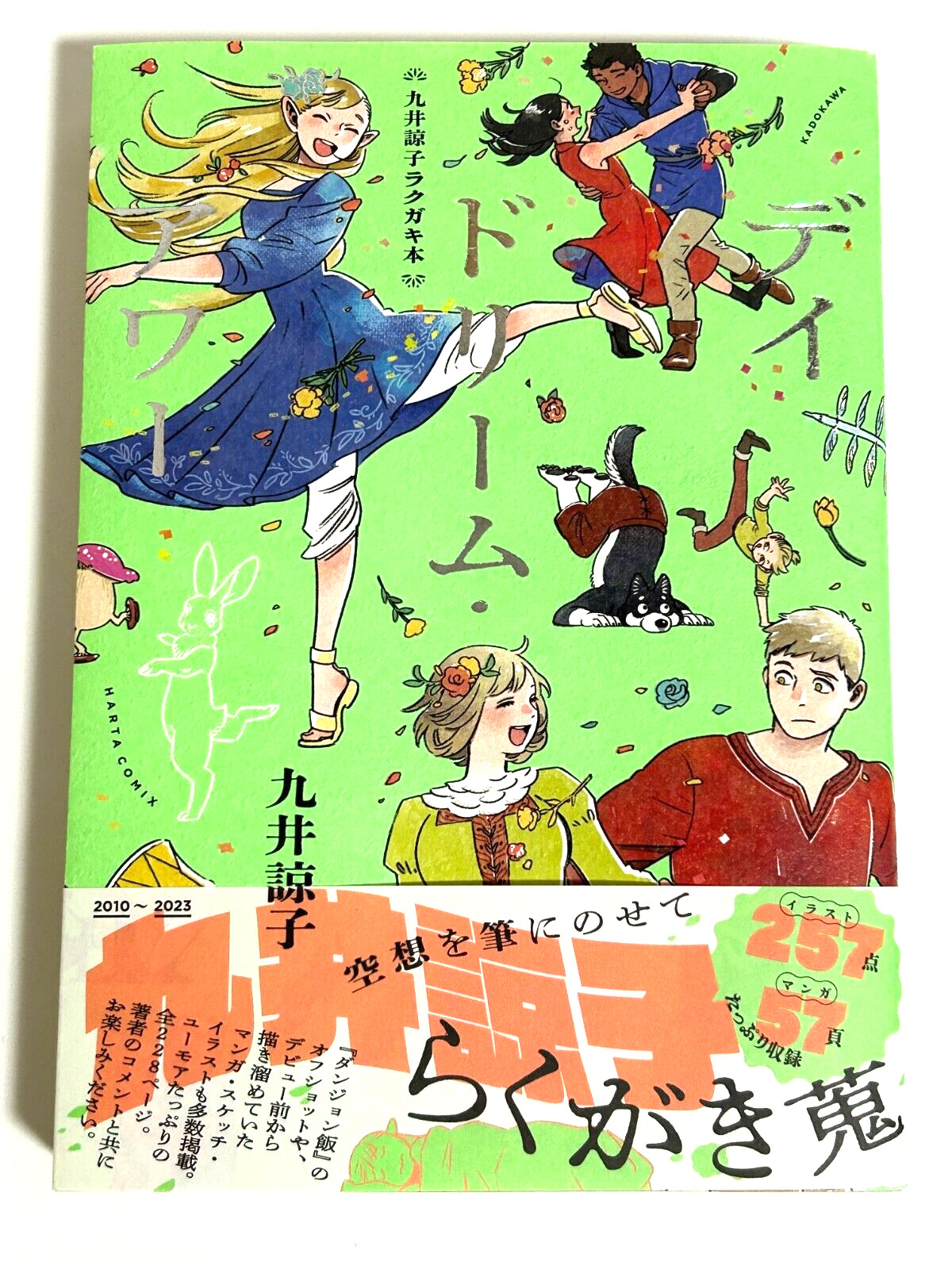 New Ryoko Kui Delicious in Dungeon Illustration Art Book Day Dream Hour RAKUGAKI