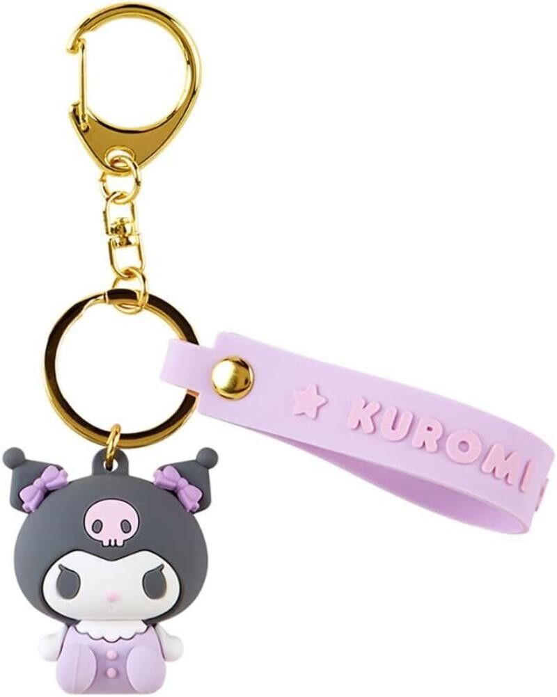 Sanrio Character Kuromi 3D Keychain (Baby) Mascot Chain New Japan