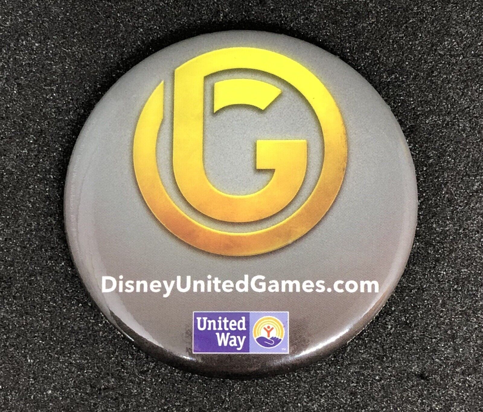 Disney Pin Disney United Games Pin Button Disney United Way Pin