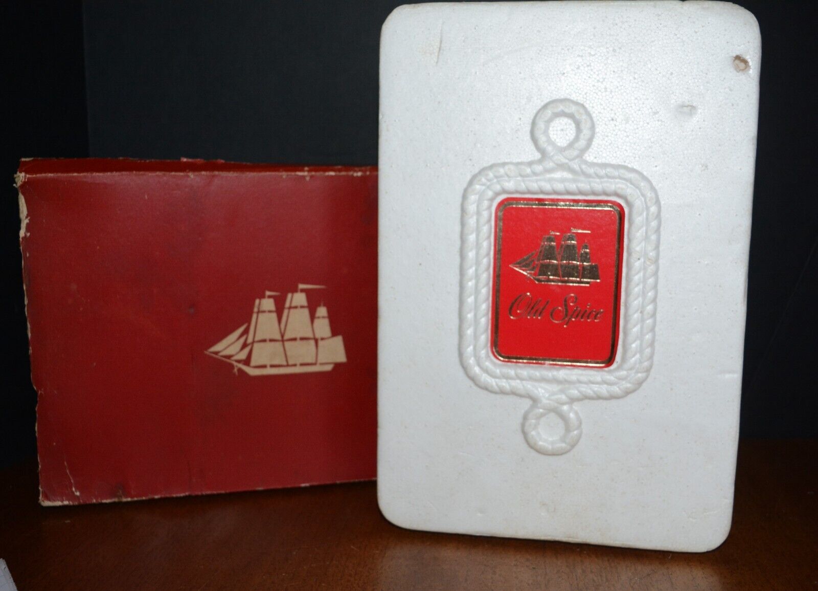 VTG OLD SPICE No. 3636 Gift Set (5) After Shave Cologne Talx Deo Mid-Century