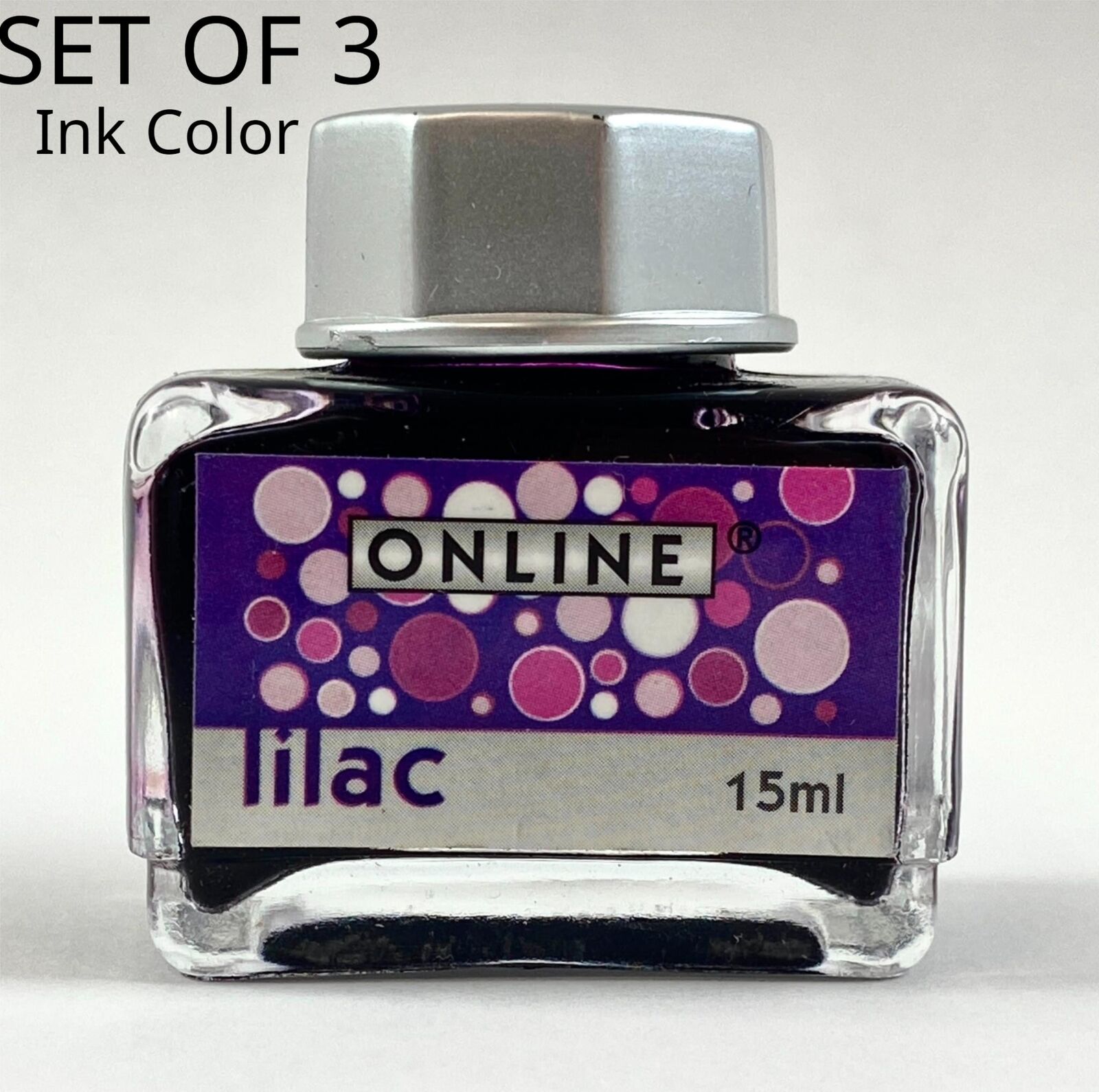 Online Ink Colour Inspiration Lilac 15 ml Set of 3