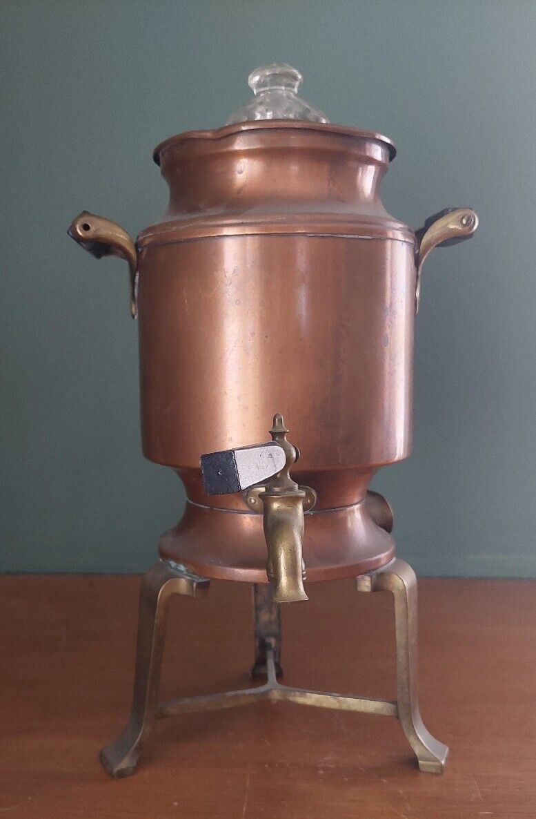 Antique Universal Copper & Brass Percolator 1912
