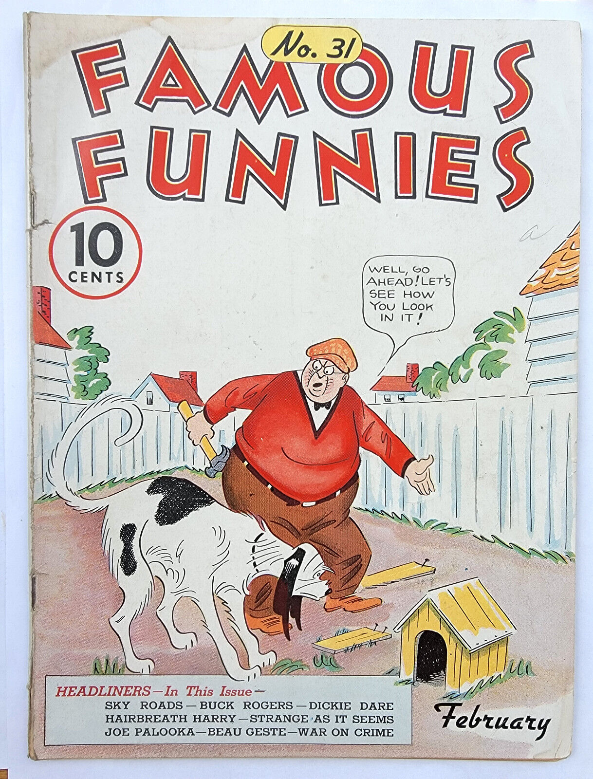 Famous Funnies #34 Buck Rogers Alley Oop 1937