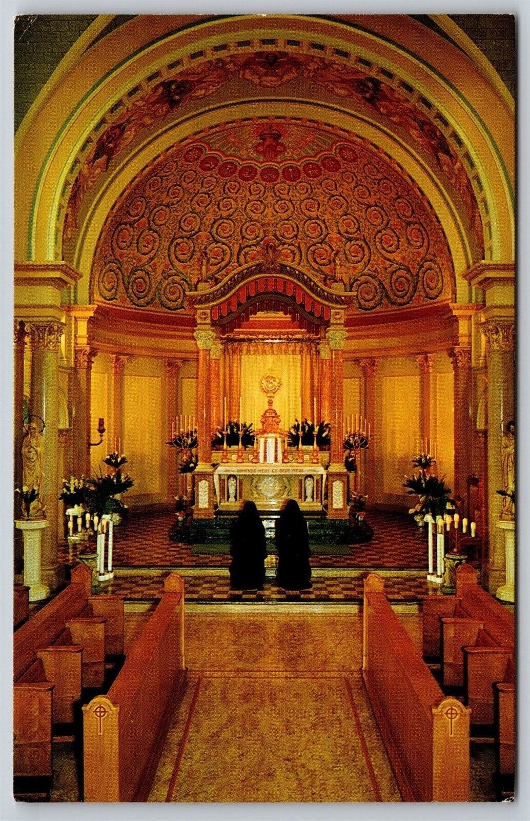 Postcard Benedictine Sanctuary of Perpetual Adoration, Tucson AZ T152