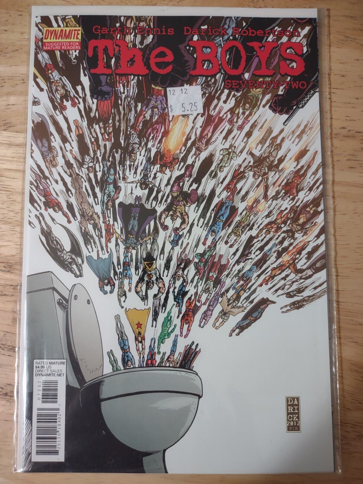 The Boys #72 by Garth Ennis (FINAL ISSUE) *$5 FLAT RATE SHIPPING ON COMICS
