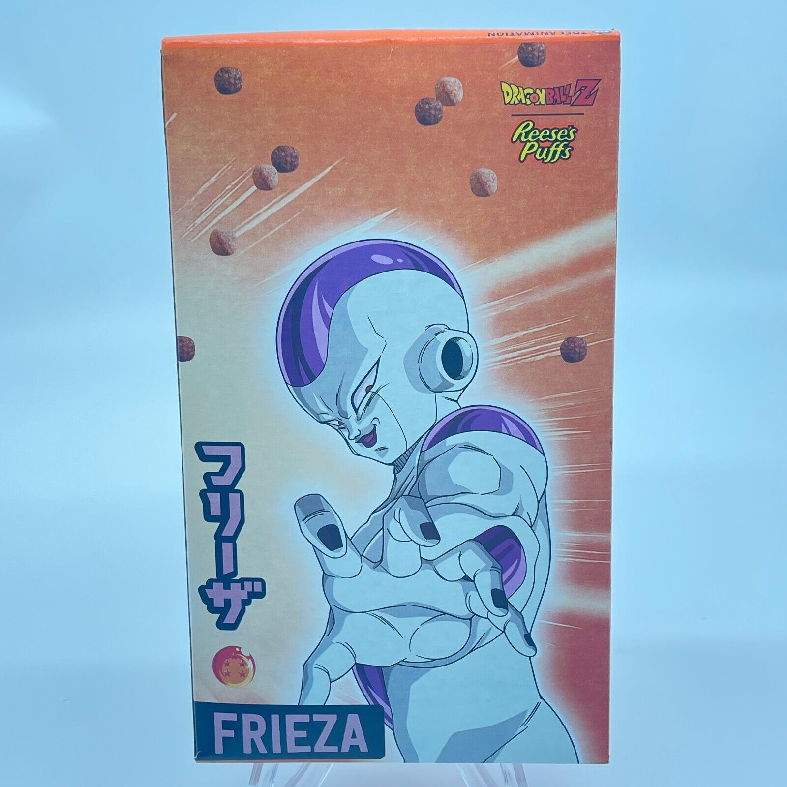 New Limited Edition Family Size Reese’s Puffs Dragonball Z Cereal Frieza 19.7oz