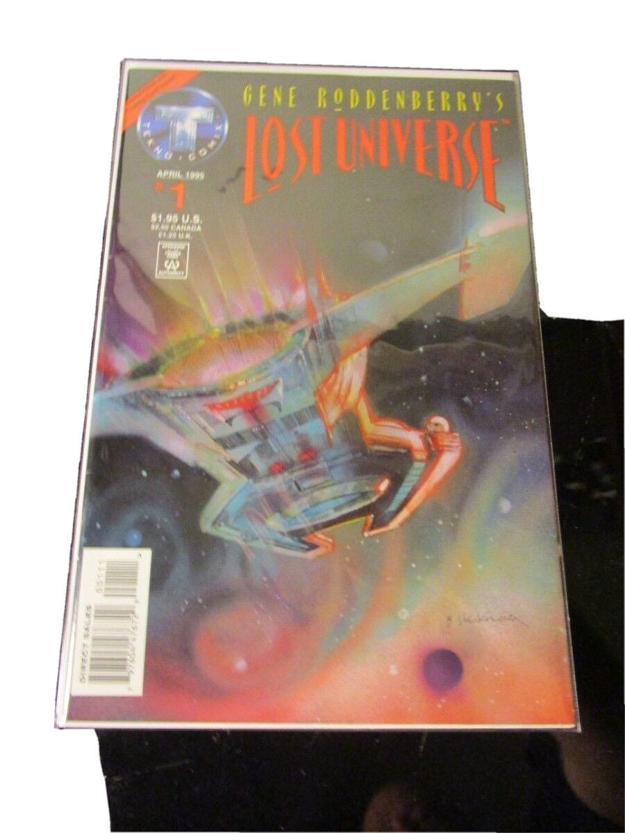 Gene Roddenberry's Lost Universe #1 Tekno comics BAGGED BOARDED