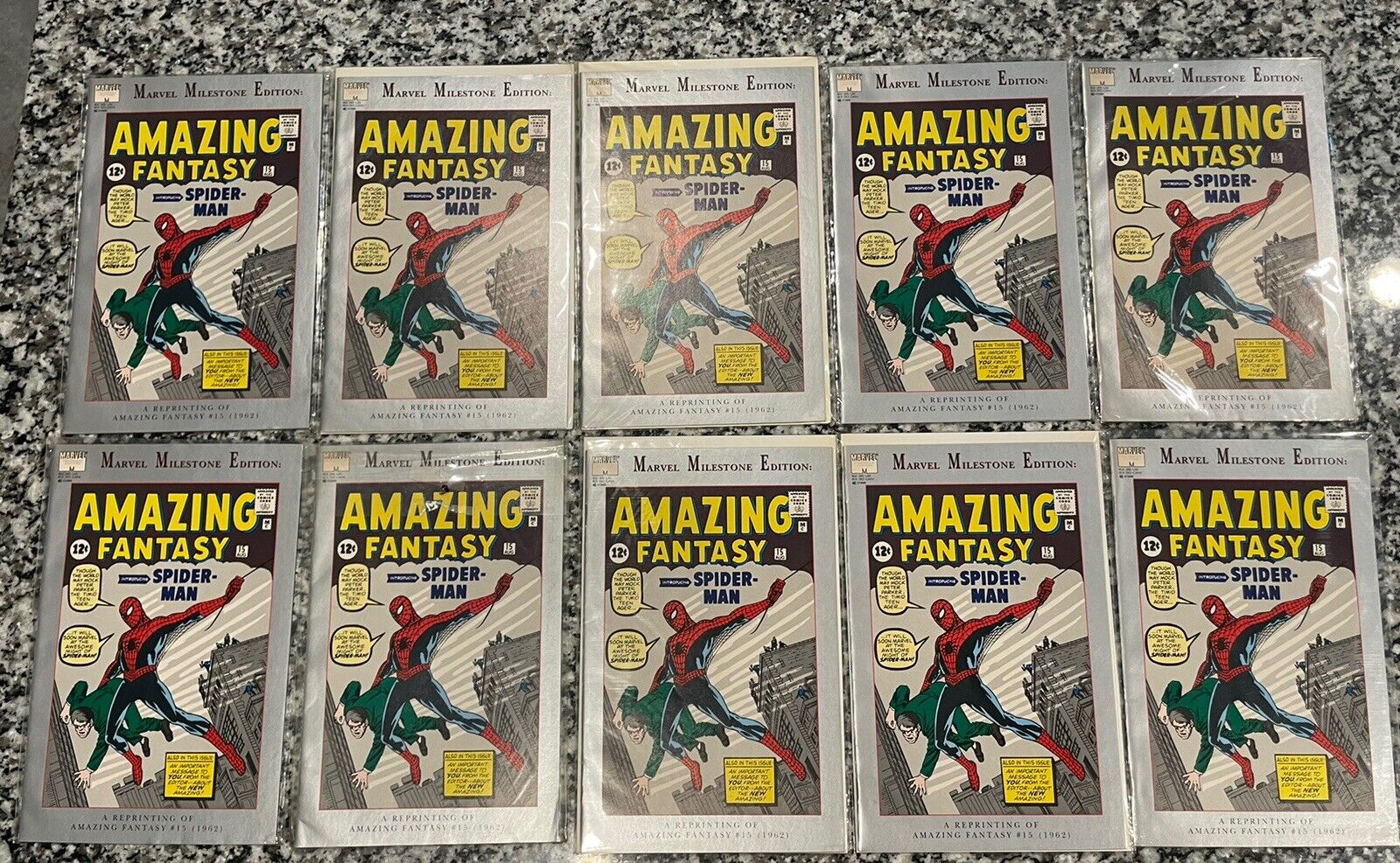 Marvel Milestone Edition Amazing Fantasy #15 Reprints 1st Spider-Man Marvel 1992
