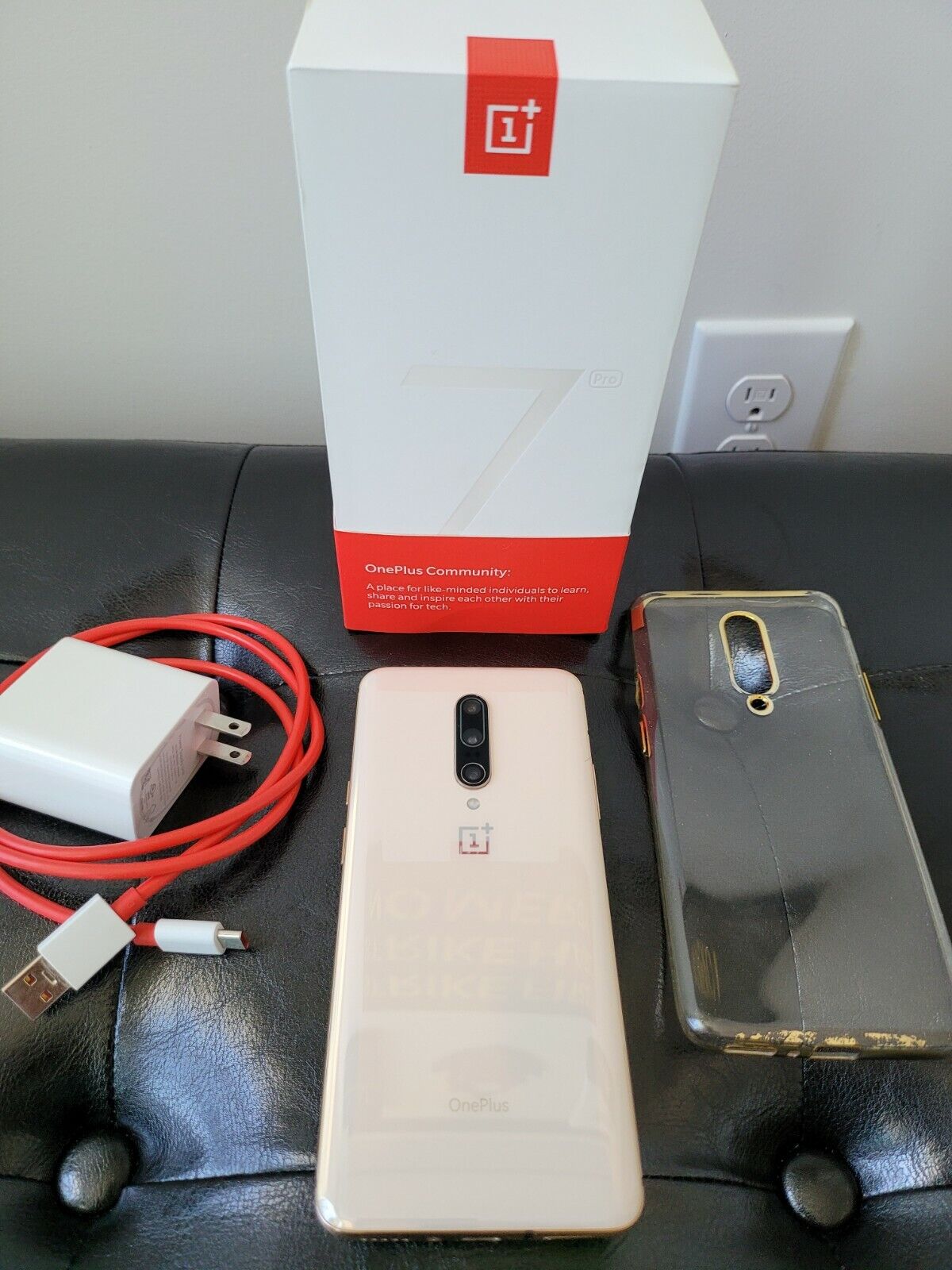 OnePlus 7 Pro - 256GB - Almond (8GB RAM) (Unlocked) (Dual SIM) for Sale