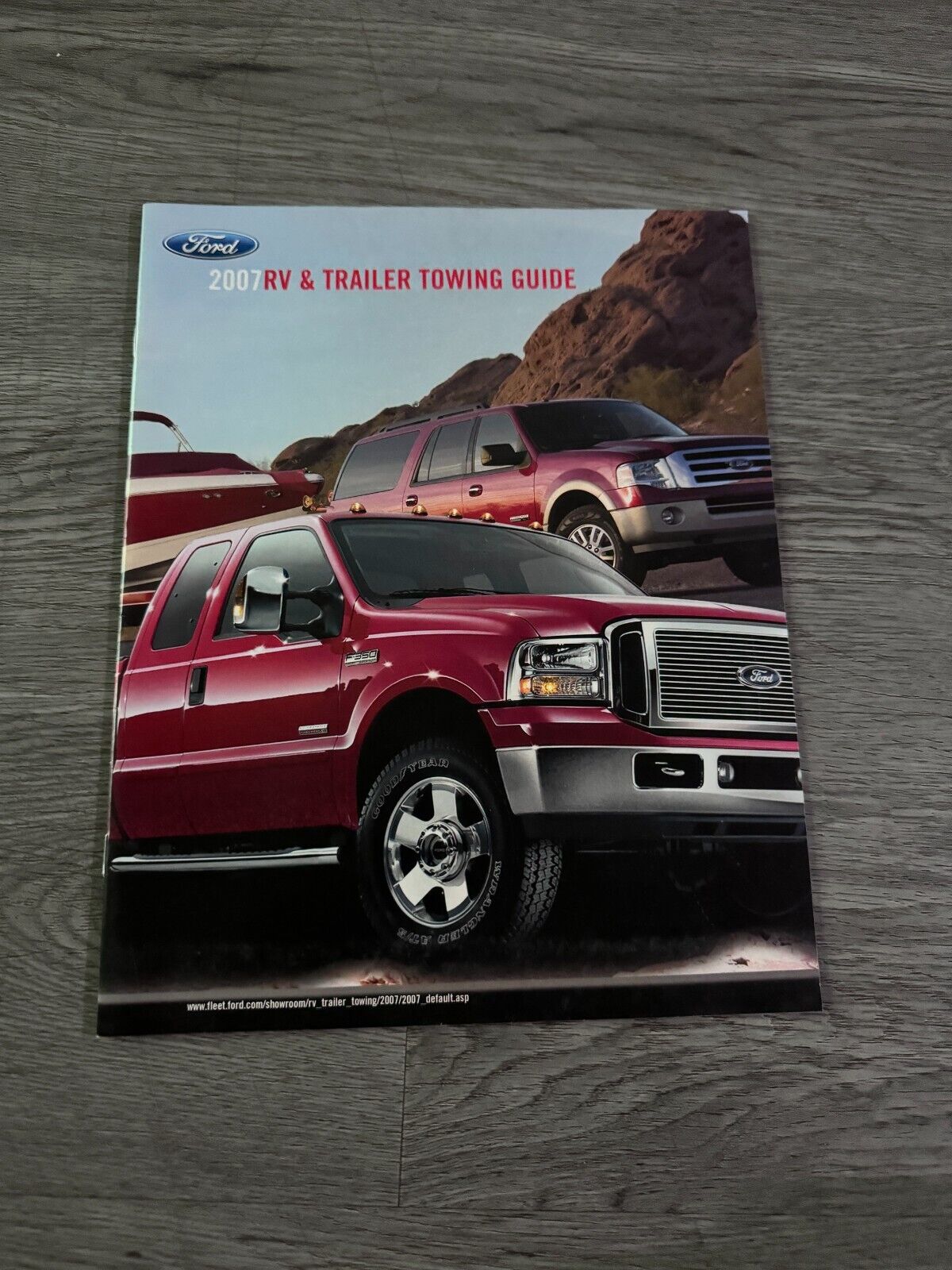 2007 Ford RV & Trailer Towing Guide Automotive Dealer Brochure