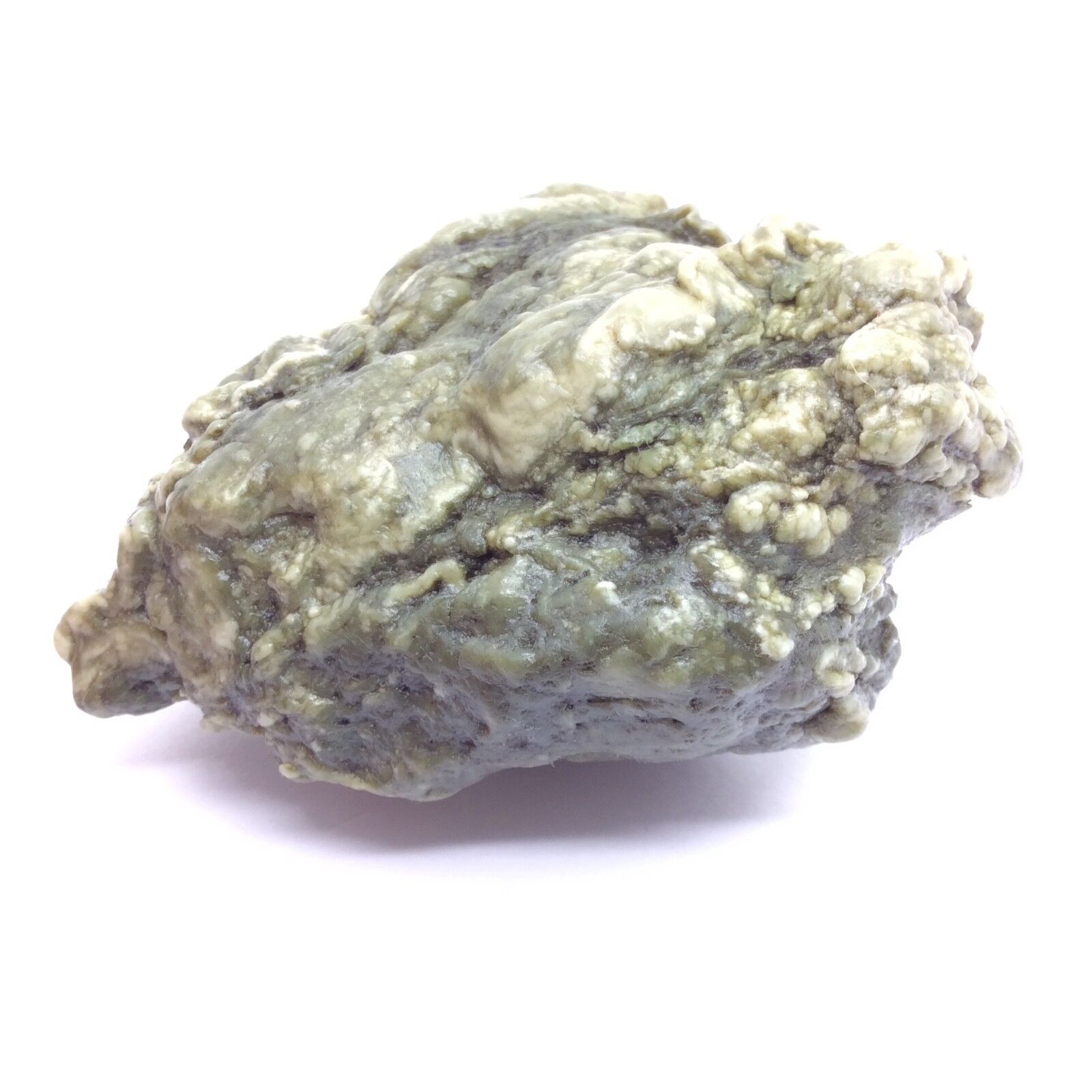 Trinity Alps Botryoidal Jade Stone Green Nephrite Bubble Gem Specimen CA #7