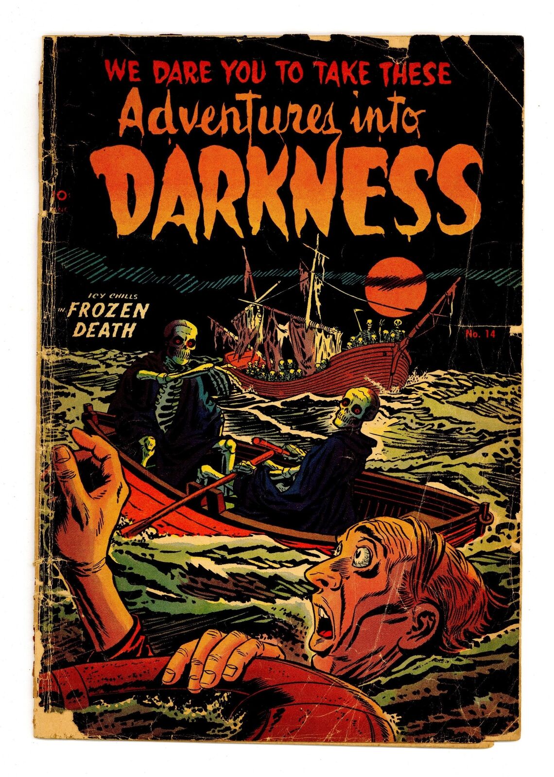 Adventures into Darkness #14 GD- 1.8 1954