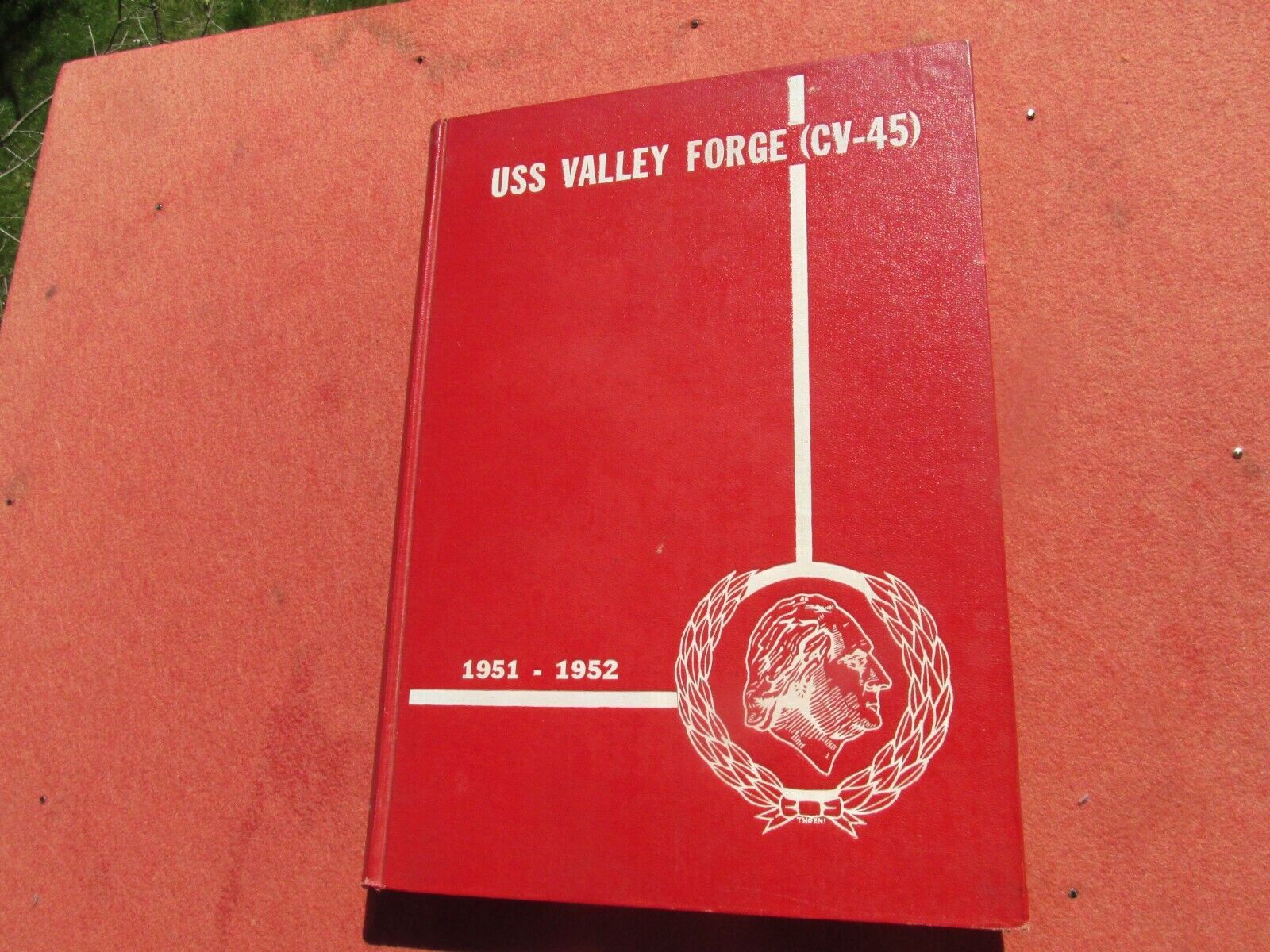 USS VALLEY FORGE CV-45 CRUISEBOOK 1951 - 1952 UNIT HISTORY