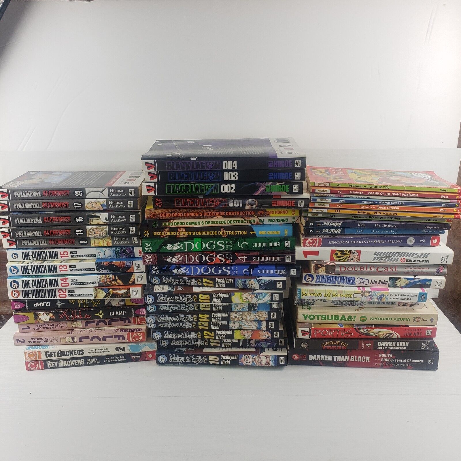 Manga Book Lot Of 52 Books Various Titles English
