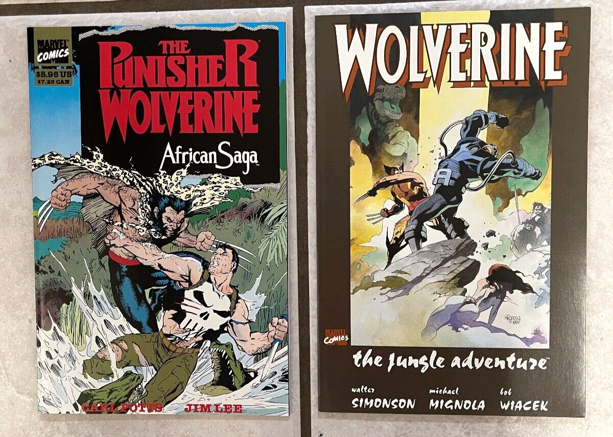 1989 1990 The Punisher Wolverine Arican Saga