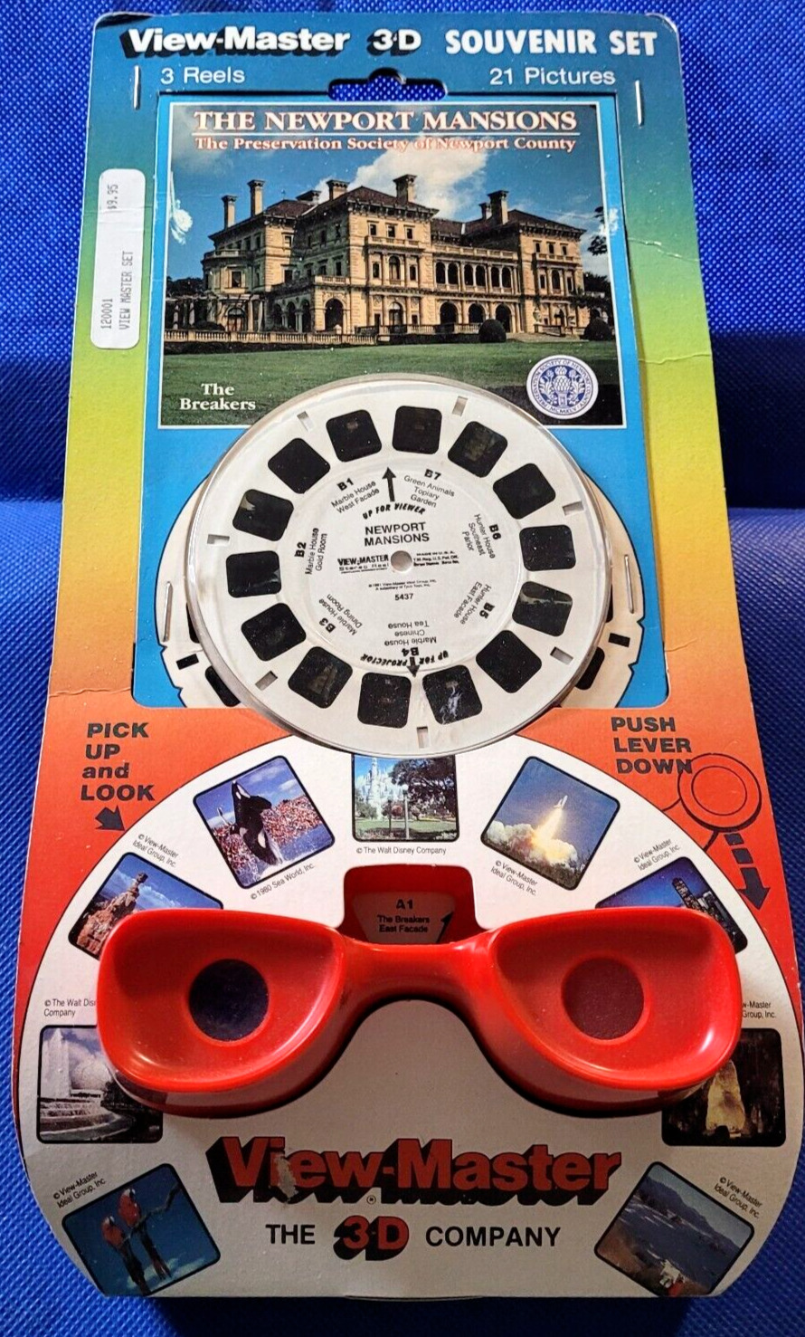 Sealed The Newport Mansions HBOs Gilded Age Jewels view-master Viewer Reels Pack