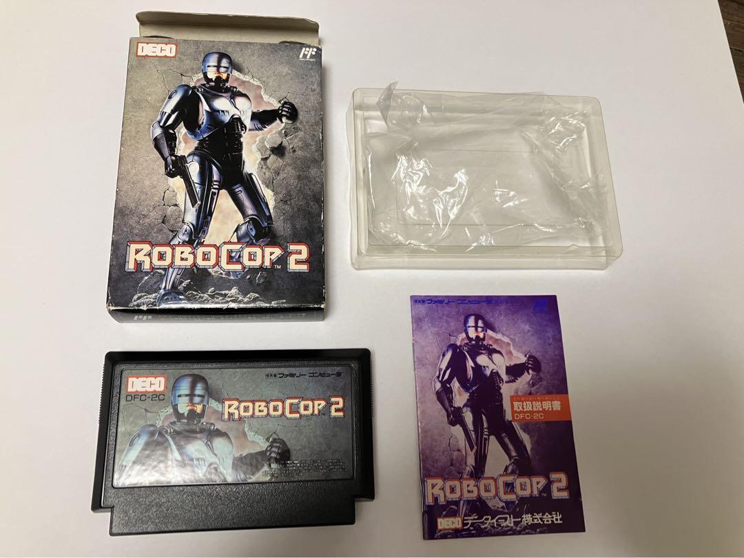 NES RoboCop 2 action game software Super rare From import Japan
