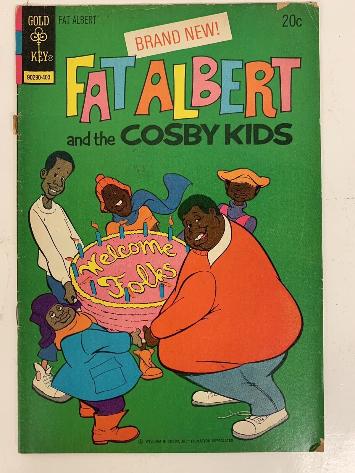 Fat Albert - 1st Issue - March 1974 Vintage Comic Book Gold Key